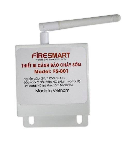 Thiết bị cảnh báo cháy sớm FS-001 FireSmart